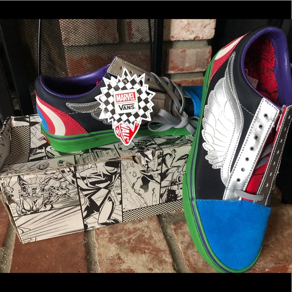 vans x marvel old skool